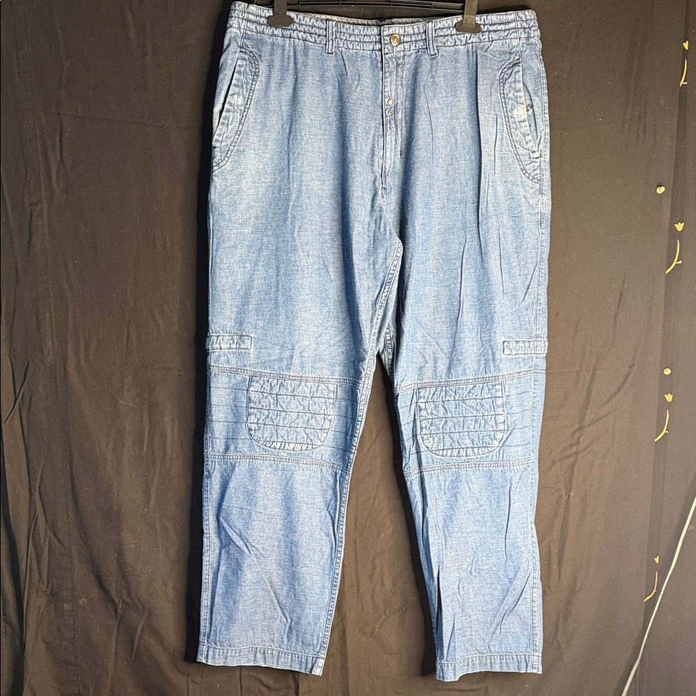 Karl Kani Light Blue Relaxed Men's Jeans